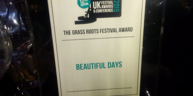 Grass Roots Festival Award Winners