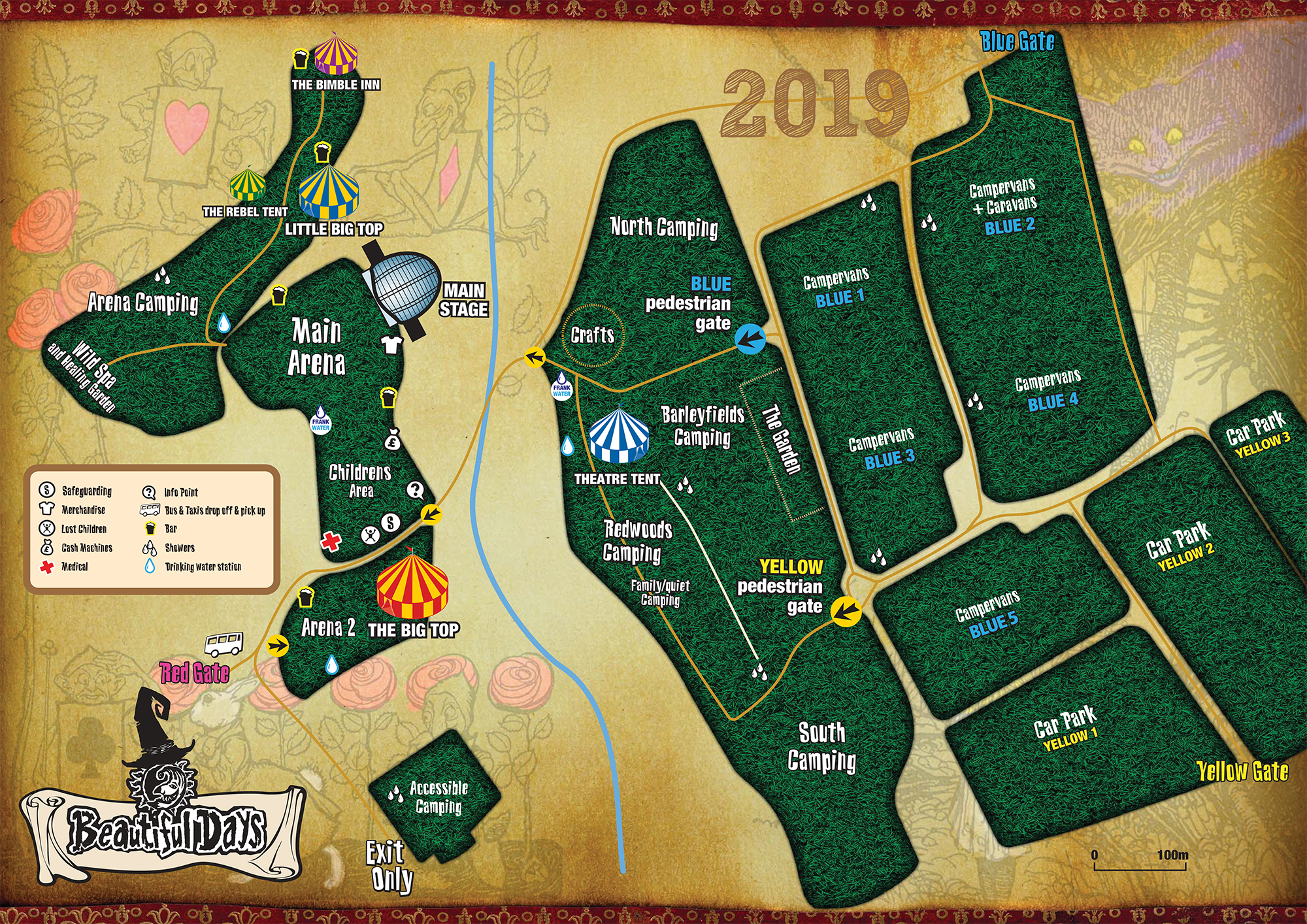 Site Map for BD2019